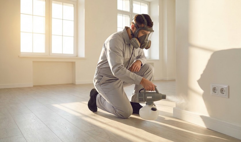 Обработка пустой квартиры