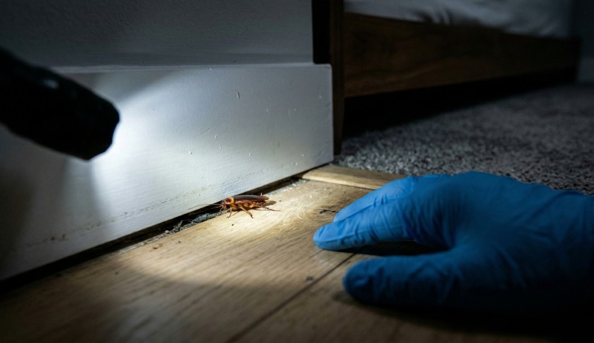 Таракан в комнате