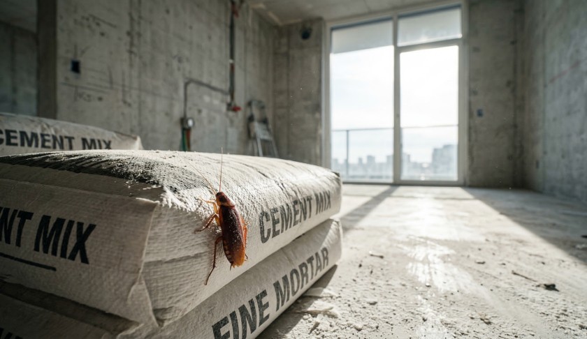 Насекомые в новостройках: причины и защита