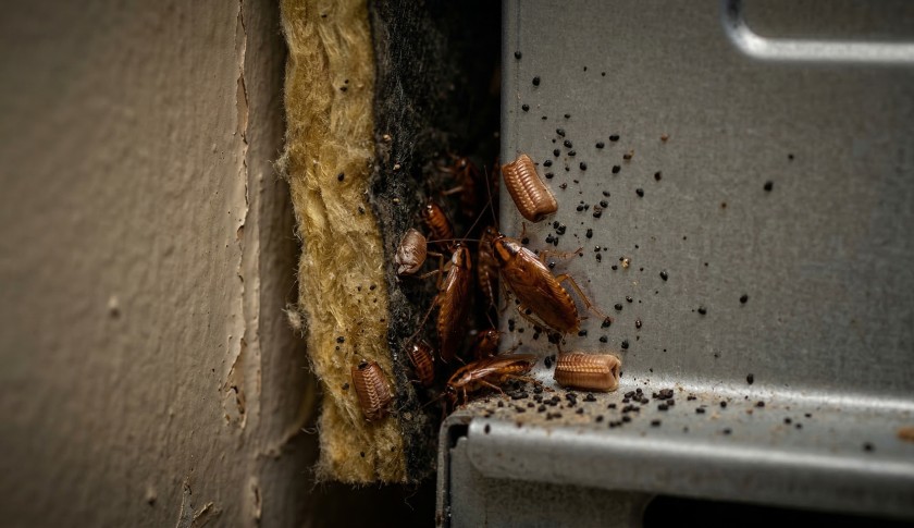 Тараканы в плите: безопасная очистка