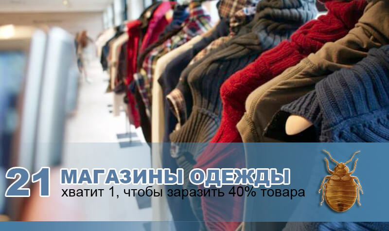 В магазинах одежды. В магазинах одежды.