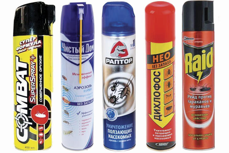 Аэрозоли от тараканов